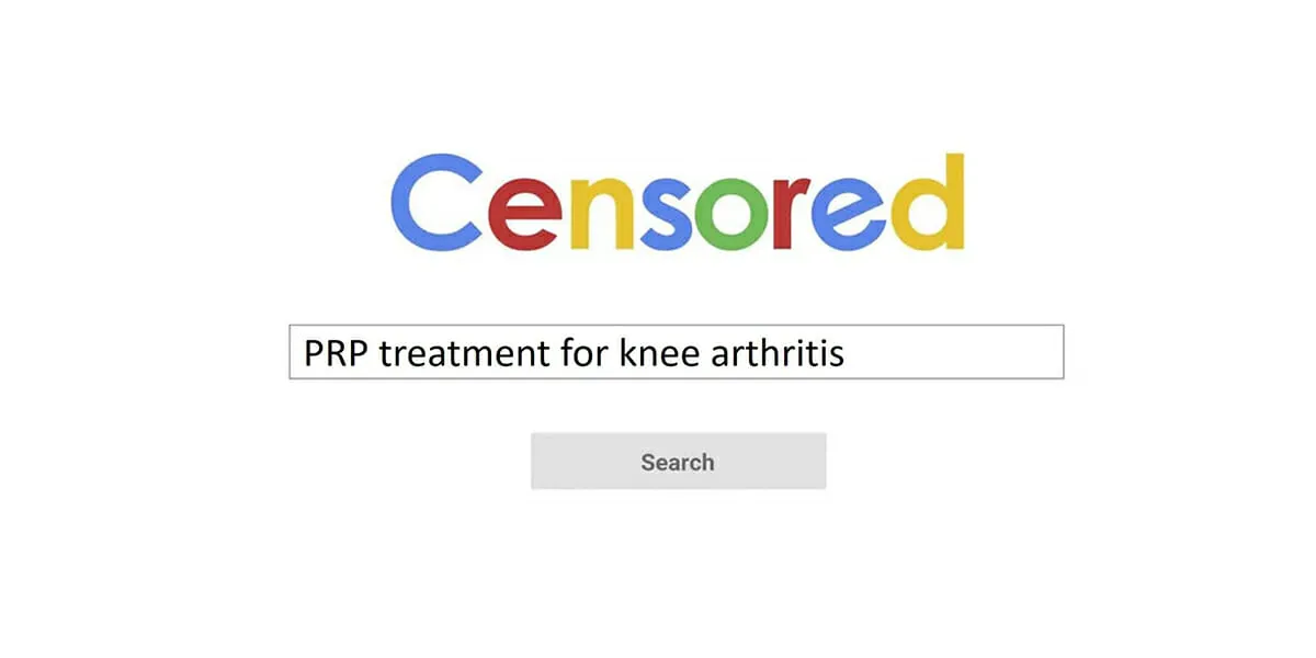 Cover image for Google announces shutdown for PRP & stem cell advertising